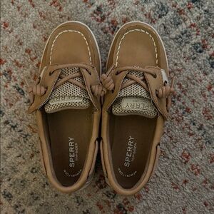 Sperry Kids Brown Moccasins